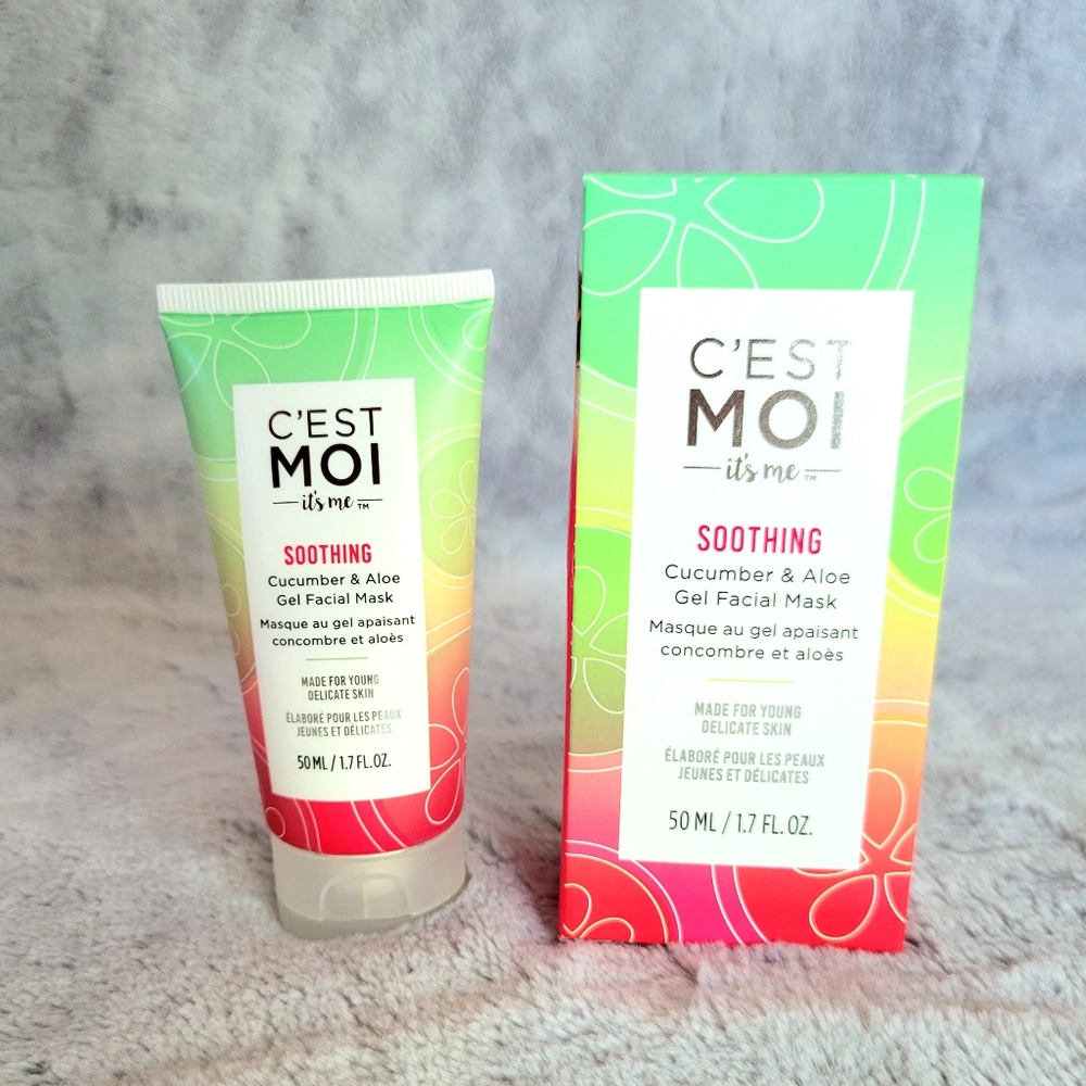 C'est Moi Cucumber & Aloe Gel Face Mask